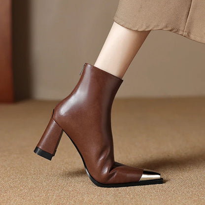 Elyth Genuine Leather Boots