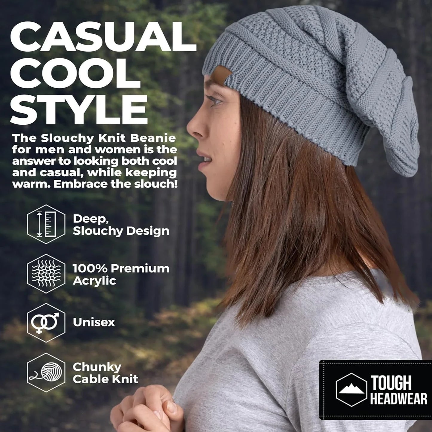 Warm Faux Fur Knit Hat