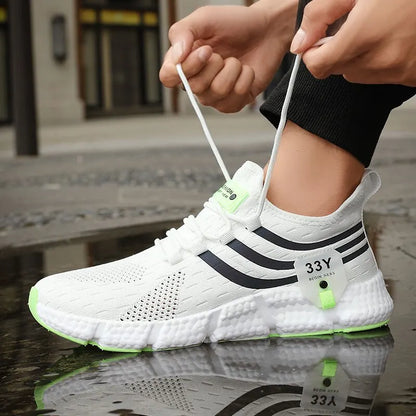 Lightweight Mesh Sneakers Black