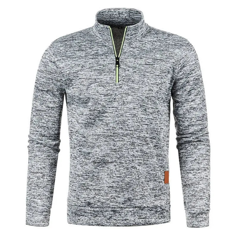 Warm Men's Fleece Pullover Jacket