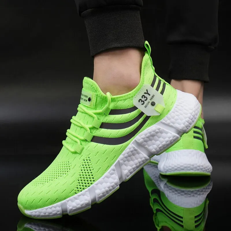 Lightweight Mesh Sneakers Black