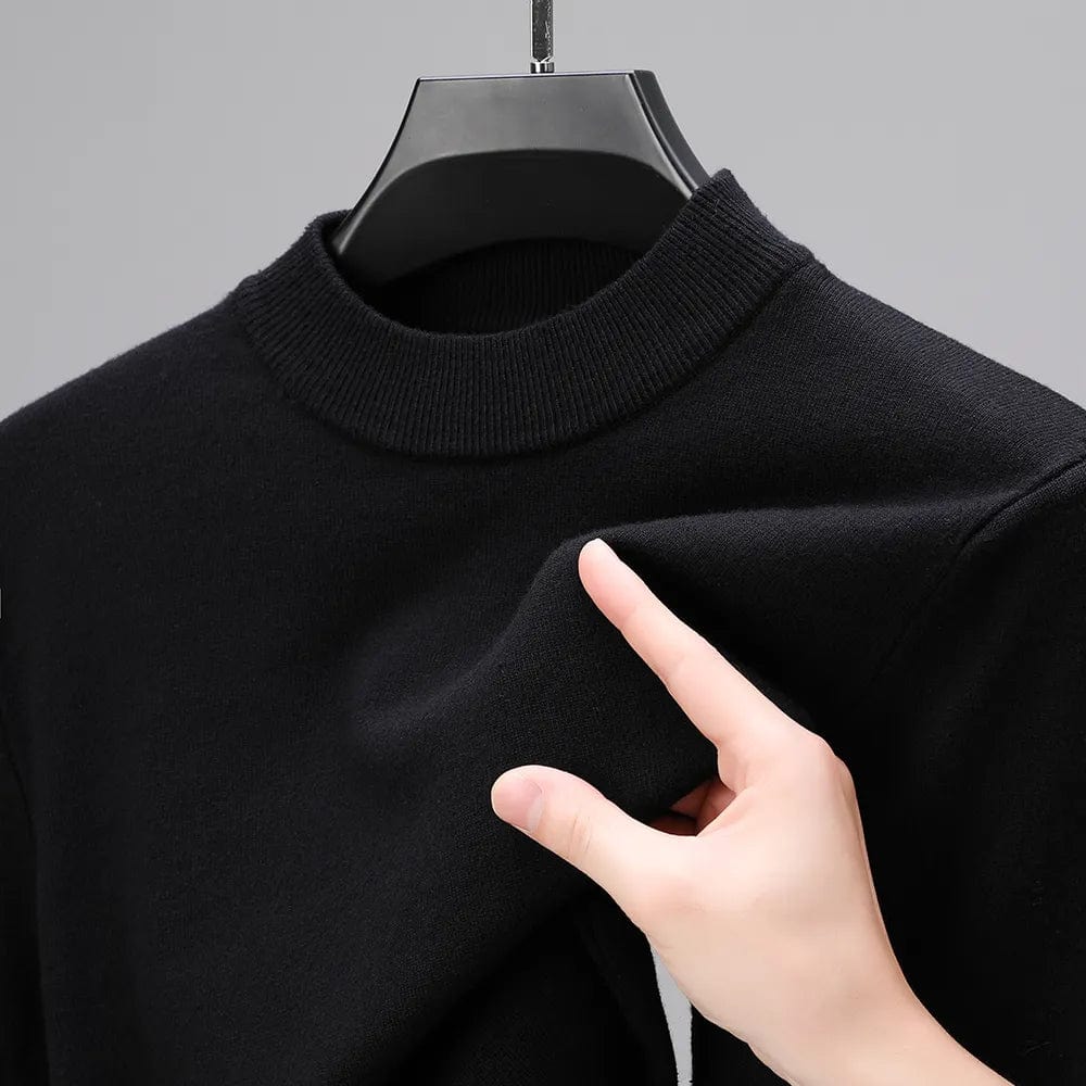 Classic Men's Pure Cashmere Crew Neck Sweater