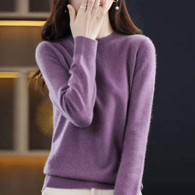Soft Women's Pure Wool Winter Sweater