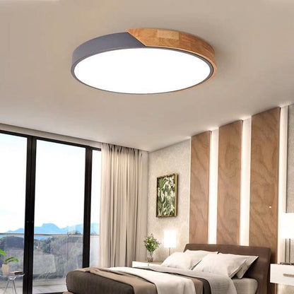 Rustic Wood Pendant Light