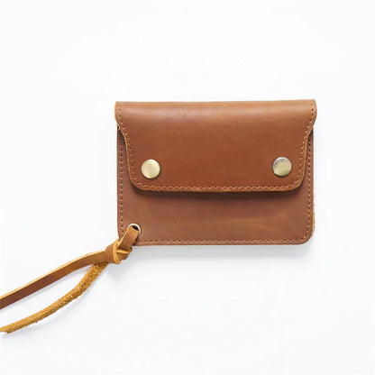 Classic Brown Leather Money Wallet