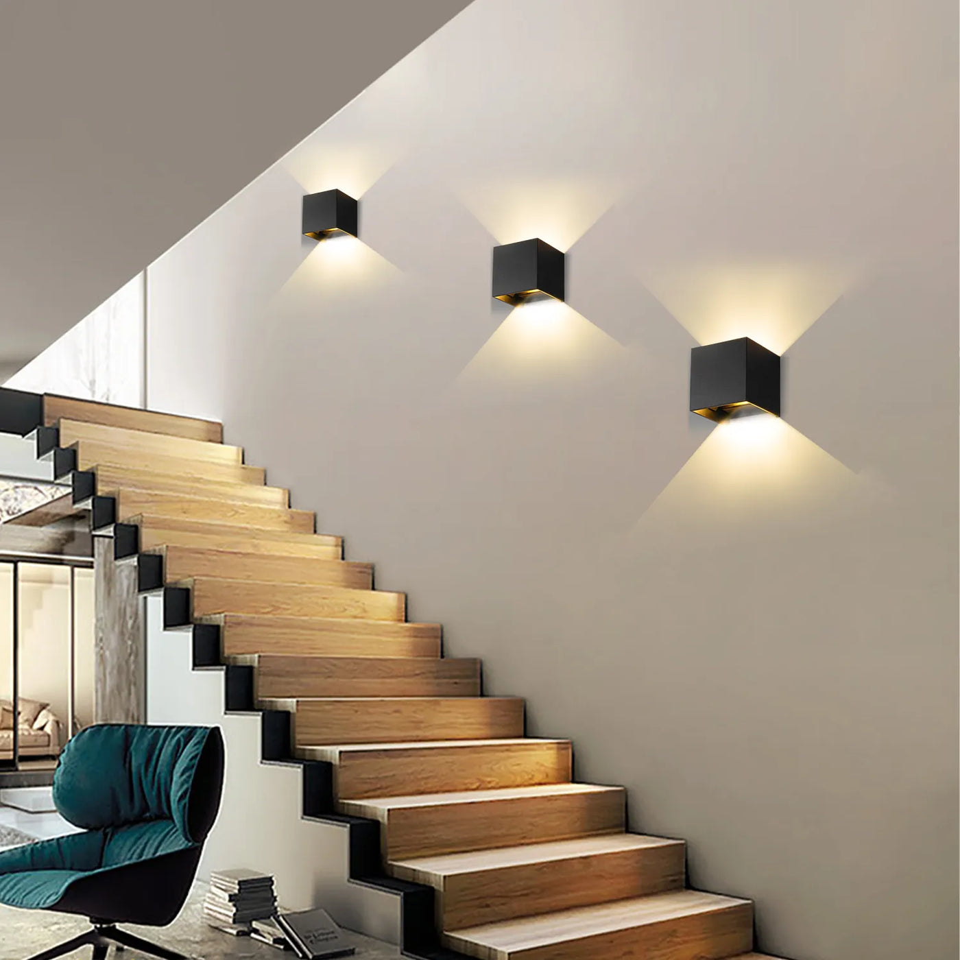 Bright Wireless USB Wall Light With Long Lasting Battery - BritishElegance