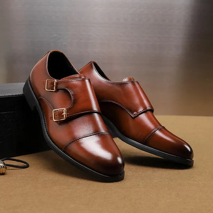 Grandeur Monk Strap Shoes