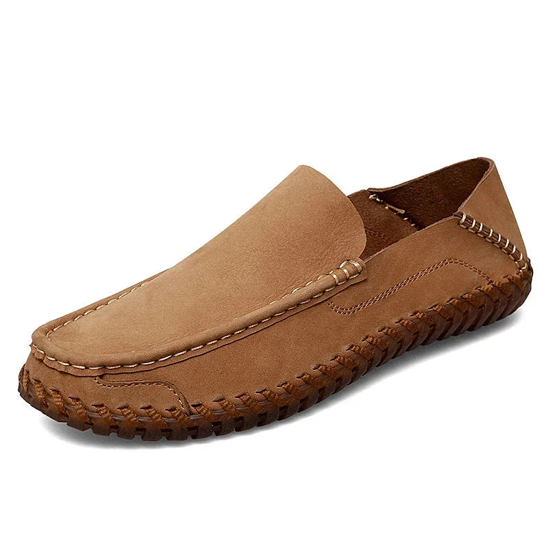 Bennett | Leather Loafers – Handmade Slip-On Shoes with Cushioned Comfort
