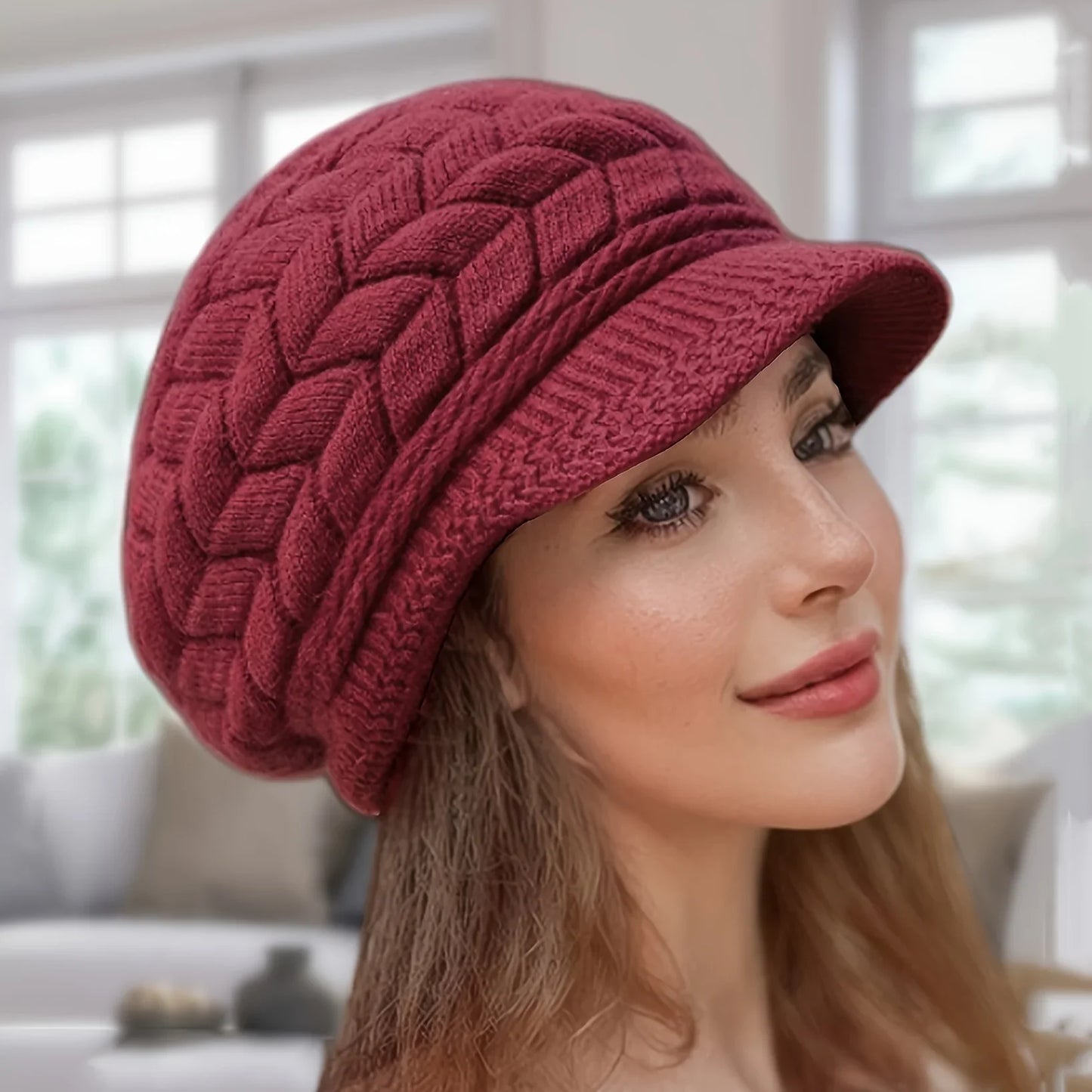 Classic Ladies Cold Weather Beanie Hat