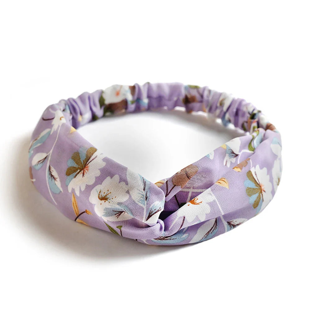 Bohemian Chic Headband – Soft Elastic Hair Tie