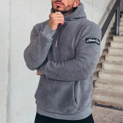 Warm Classic Zip Up Mens Fleece Jacket