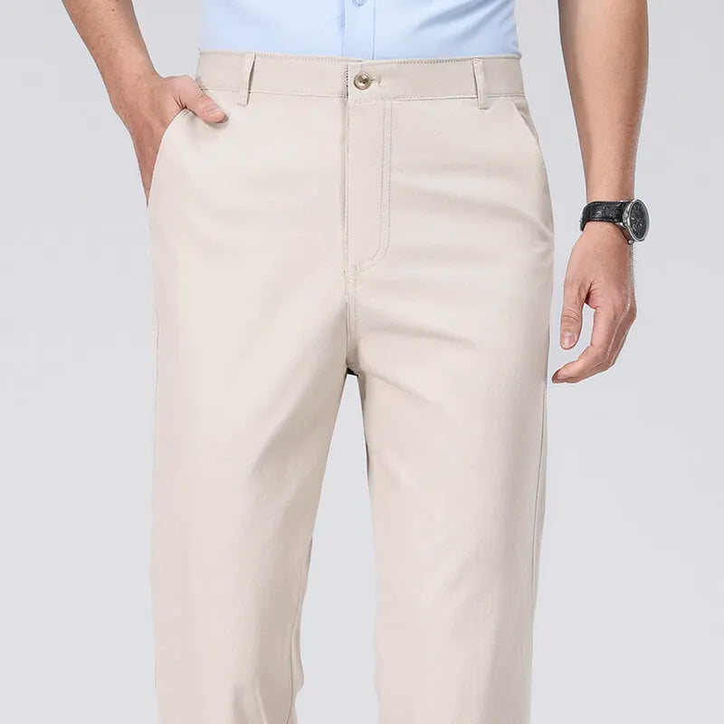 Slim Fit Comfortable Work Chino Pants