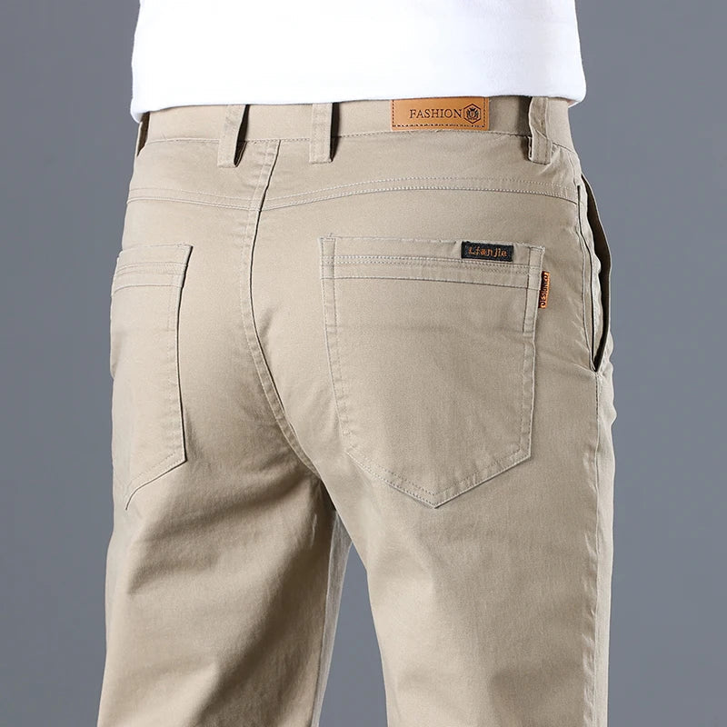 Men's Slim Fit Formal Office Trousers