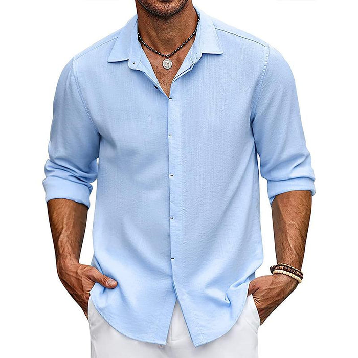 Shirt - Breathable Blend Tailored Shape & Smooth Drape