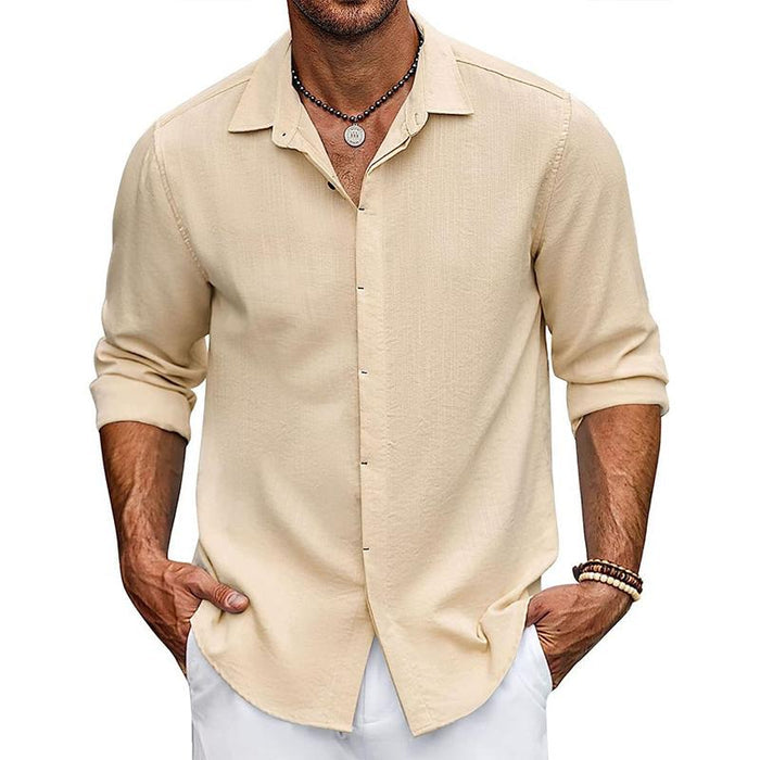 Shirt - Breathable Blend Tailored Shape & Smooth Drape