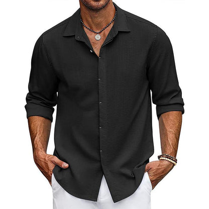 Shirt - Breathable Blend Tailored Shape & Smooth Drape