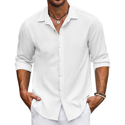 Shirt - Breathable Blend Tailored Shape & Smooth Drape