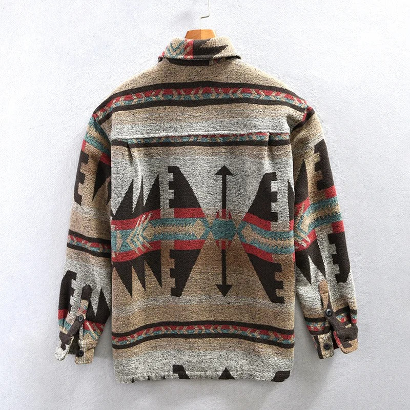 Shirt - Brushed Blend Long Shape & Warm Layering Ease