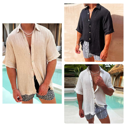 Shirt - Distressed Front And Shoulder Cutouts & Airflow