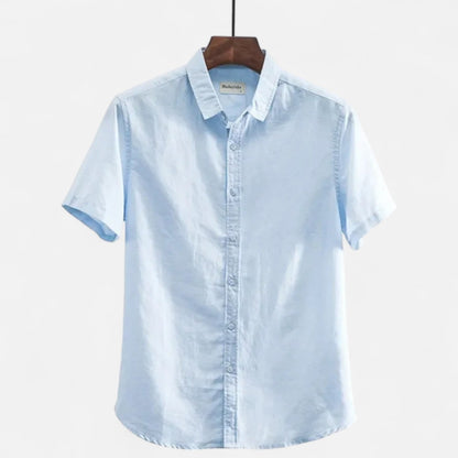 Shirt - Light Blend Button Front And Breathable Airflow