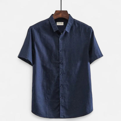 Shirt - Light Blend Button Front And Breathable Airflow