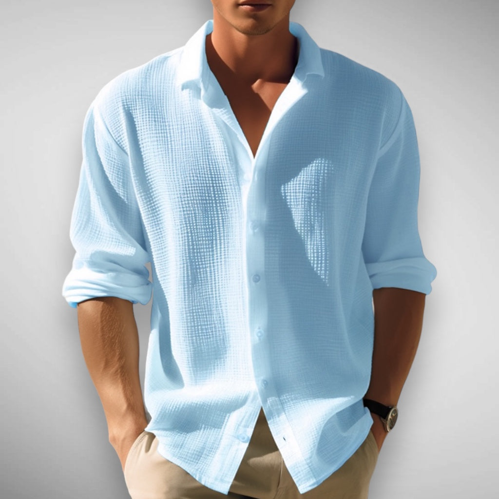 Shirt - Lightweight Polyester Blend And Breathable Comfort