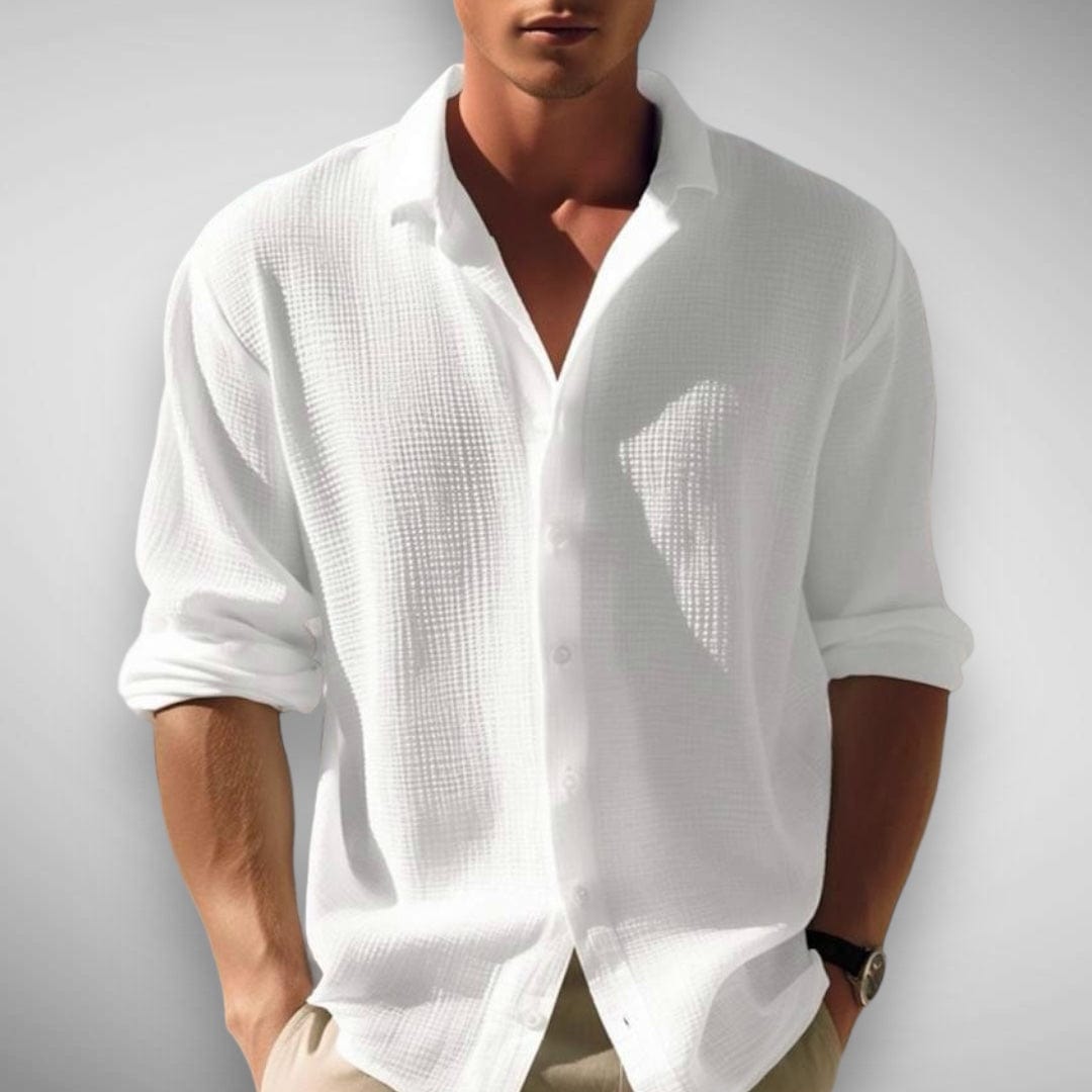 Shirt - Lightweight Polyester Blend And Breathable Comfort