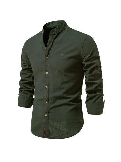 Shirt - Neat Collar & Clean Front For Easy Movement