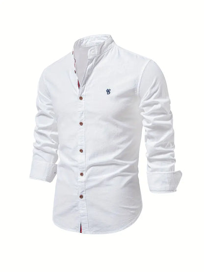 Shirt - Neat Collar & Clean Front For Easy Movement
