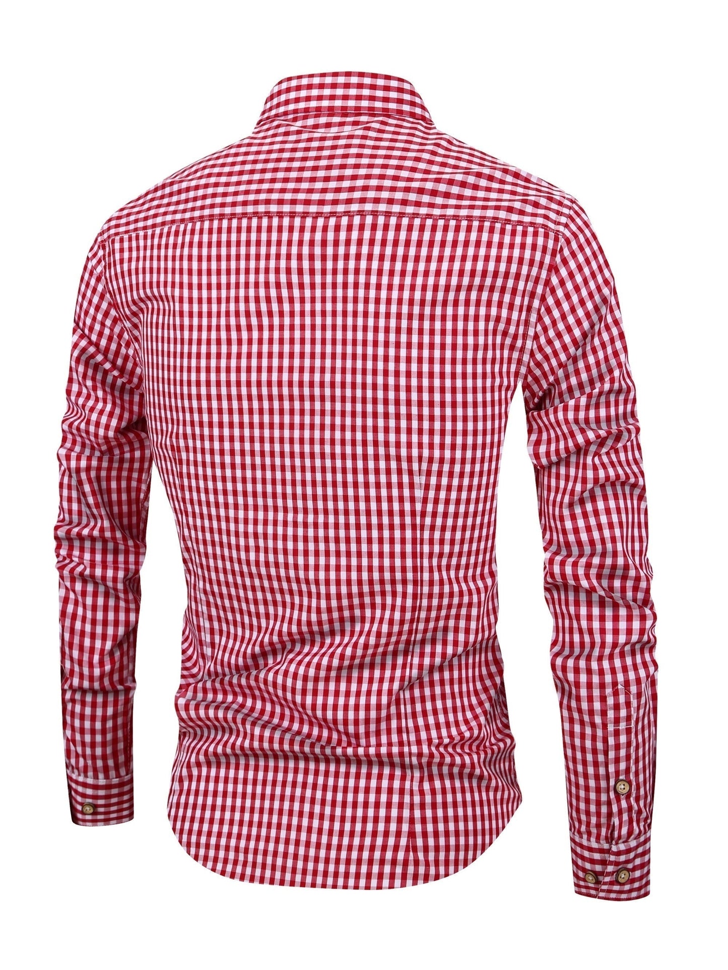 Shirt - Plaid Check And Soft Blend For Natural Movement