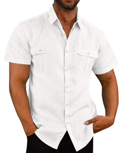 Shirt – Short Sleeve With Two Pockets And Breathable Fit