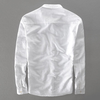 Shirt - Soft Blend Classic Collar And Button Front Airflow