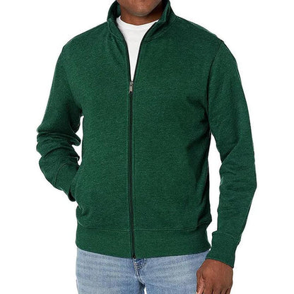 Shirt - Soft-Blend Full Zip Front & Layering Temp Control