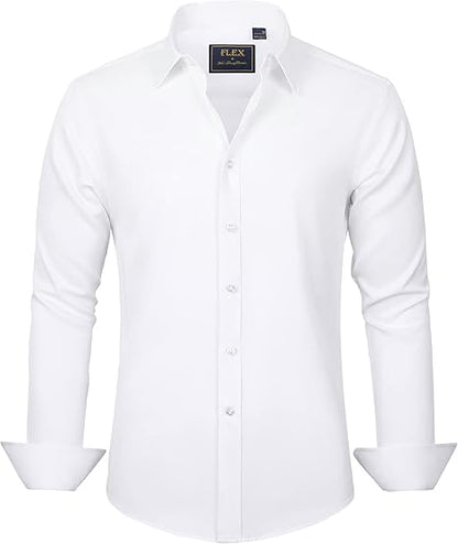 Shirt - Stretch Blend Fabric & Wrinkle Free Movement