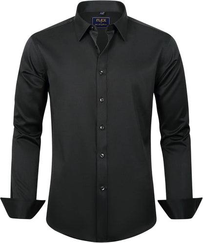 Shirt - Stretch Blend Fabric & Wrinkle Free Movement