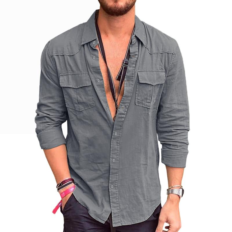 Shirt – Tailored Cargo Pockets & Flexible Movement