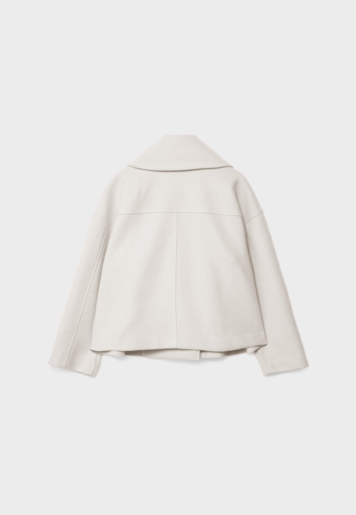 Short double-breasted blazer