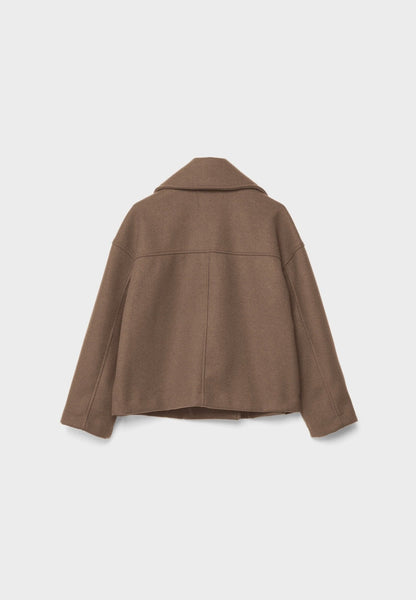 Short double-breasted blazer