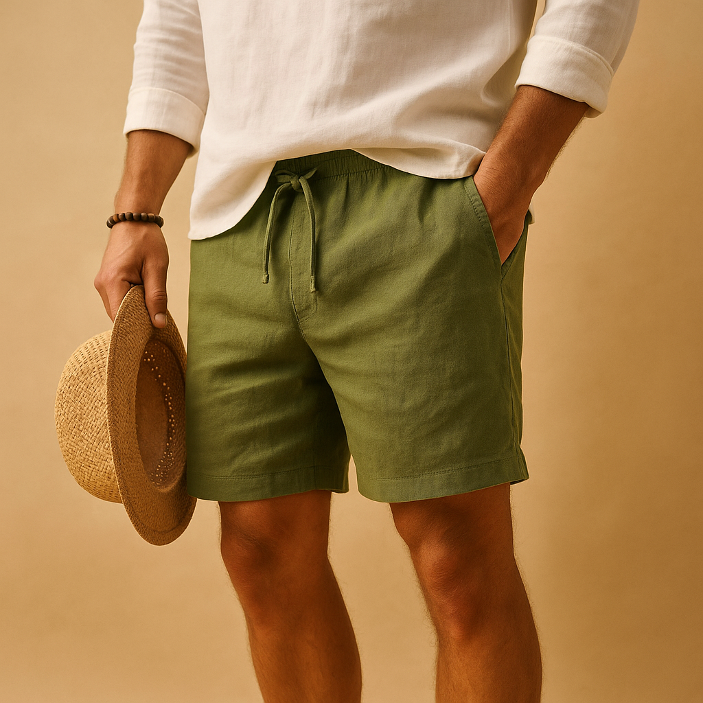 Shorts - Breathable Blend Drawstring & Roomy Neat Fit