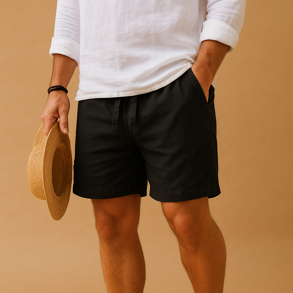 Shorts - Breathable Blend Drawstring & Roomy Neat Fit