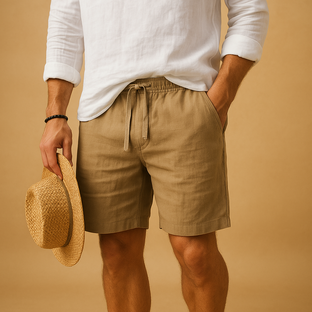 Shorts - Breathable Blend Drawstring & Roomy Neat Fit