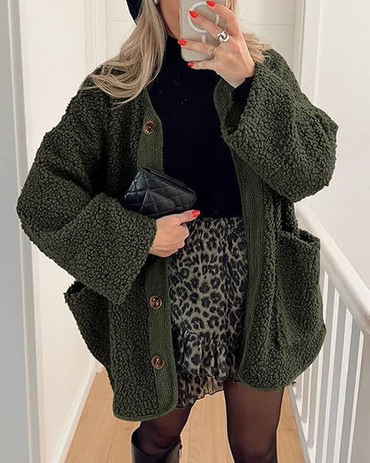 Sienna | Luxurious Teddy Coat with Oversized Fit