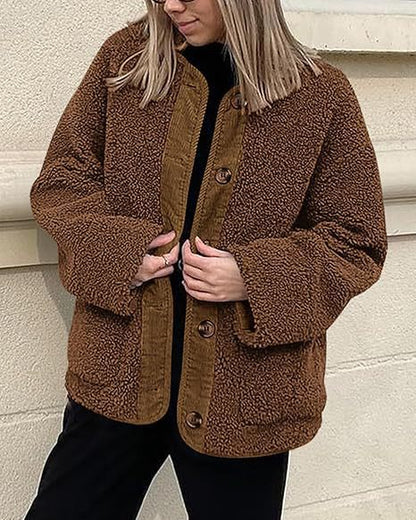 Sienna | Luxurious Teddy Coat with Oversized Fit