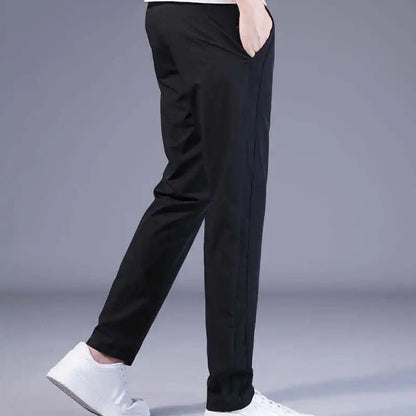 Men's Casual Trousers - Comfortable & Breathable Ice Silk Casual Trousers