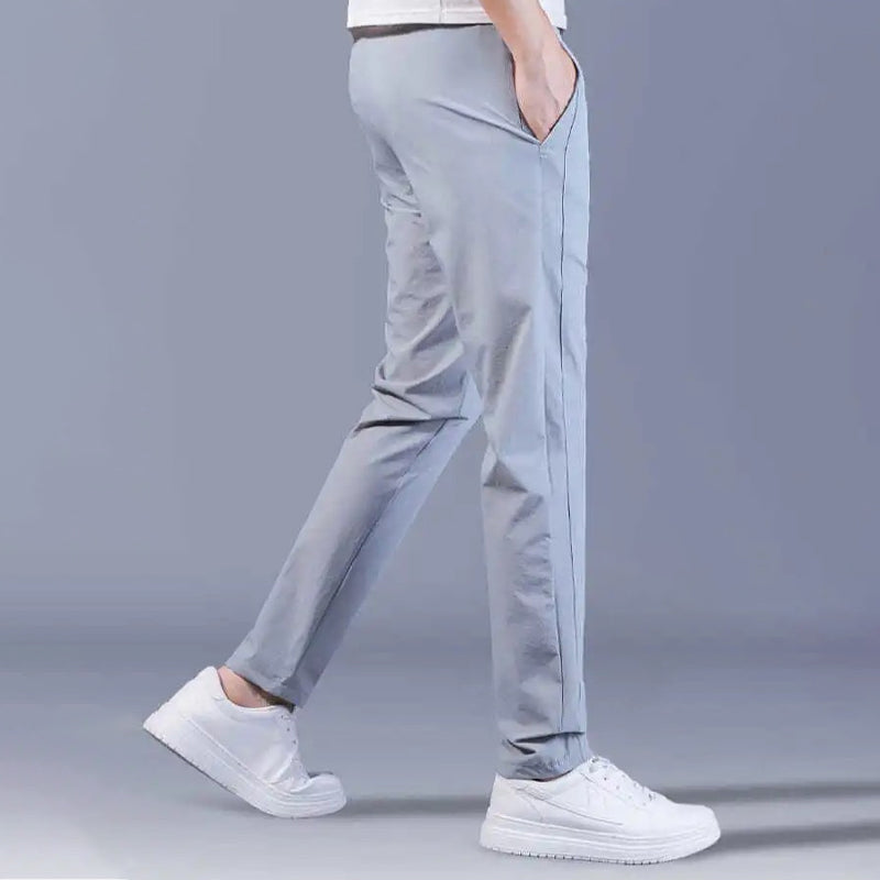 Men's Casual Trousers - Comfortable & Breathable Ice Silk Casual Trousers