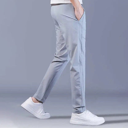 Men's Casual Trousers - Comfortable & Breathable Ice Silk Casual Trousers