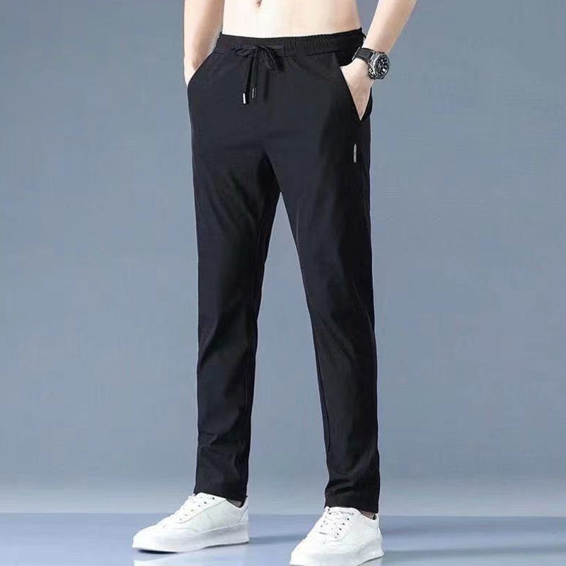 Men's Casual Trousers - Comfortable & Breathable Ice Silk Casual Trousers