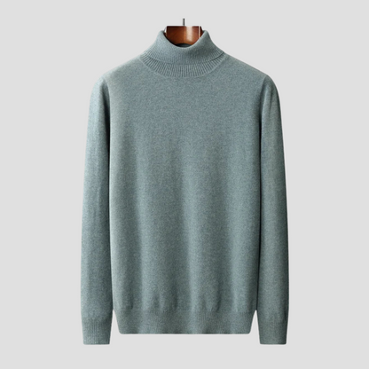 Men’s Classic Fitted Turtleneck Sweater