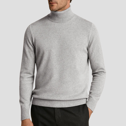 Men’s Classic Fitted Turtleneck Sweater