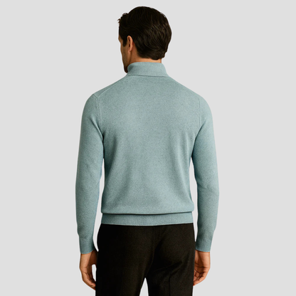 Men’s Classic Fitted Turtleneck Sweater